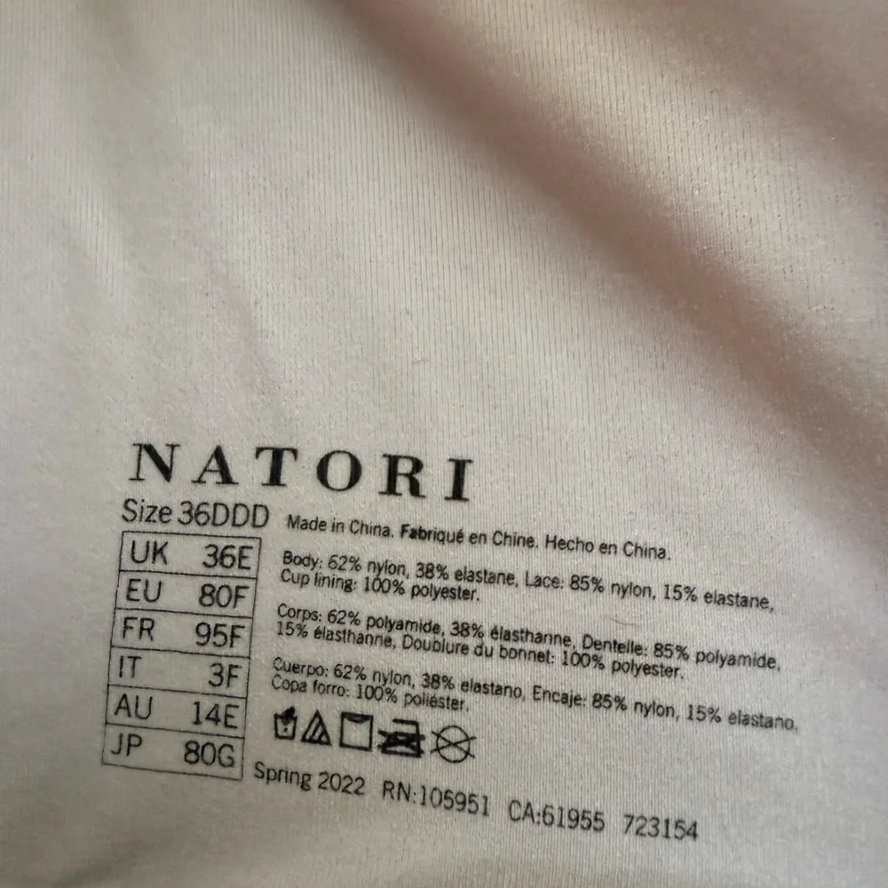 Natori bliss perfection contour soft cup: brand new, 36DDD- color grape ice